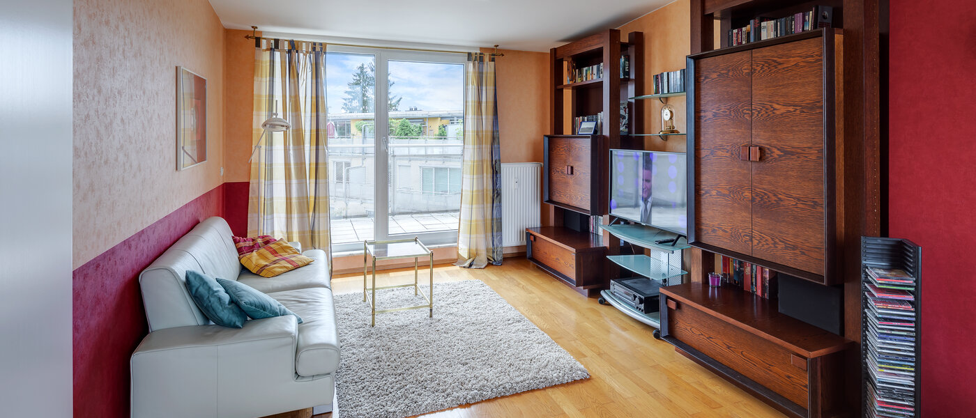 ático con terraza München Sendling-Westpark 01 zona de día  5946