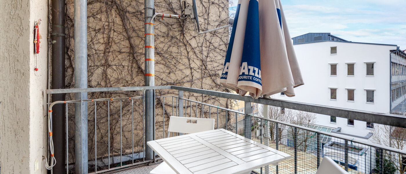 apartamento München Isarvorstadt 03 balcón 5949