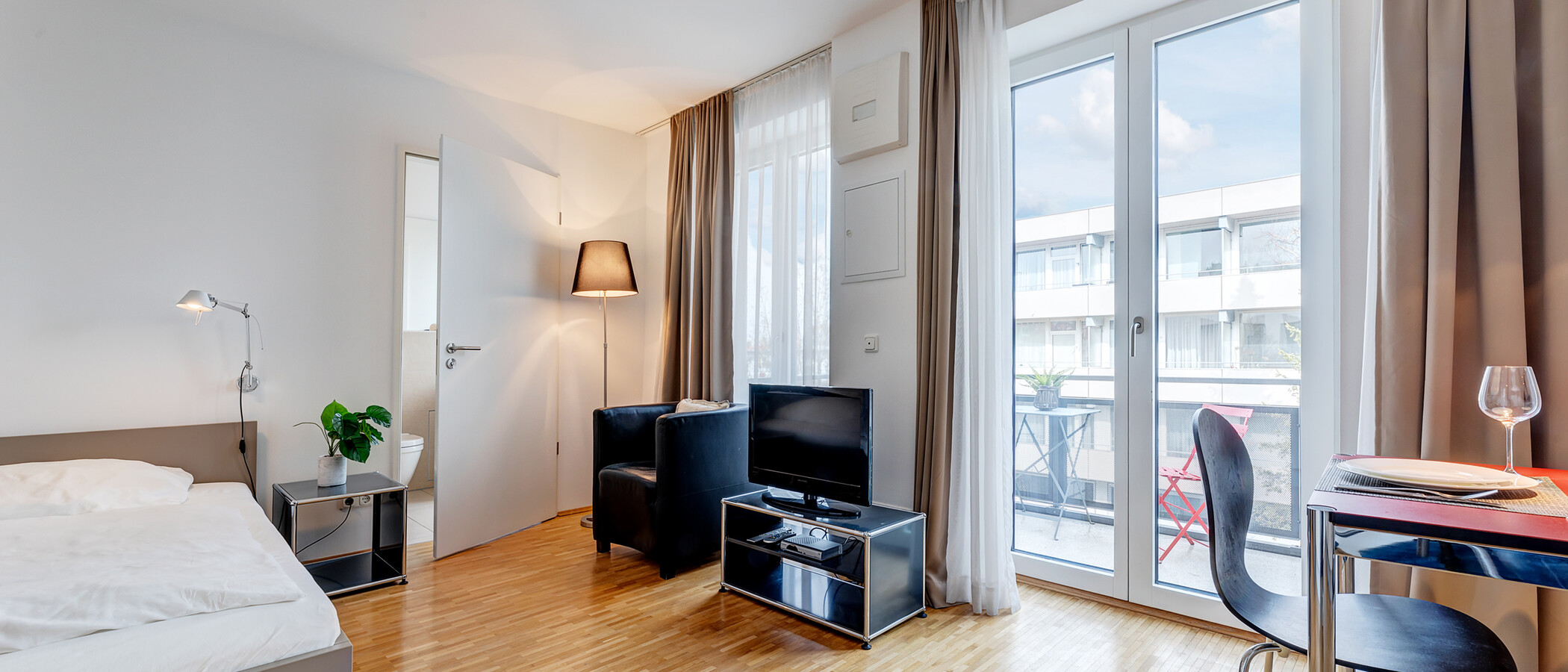 apartamento München Großhadern 01 zona de día  6006