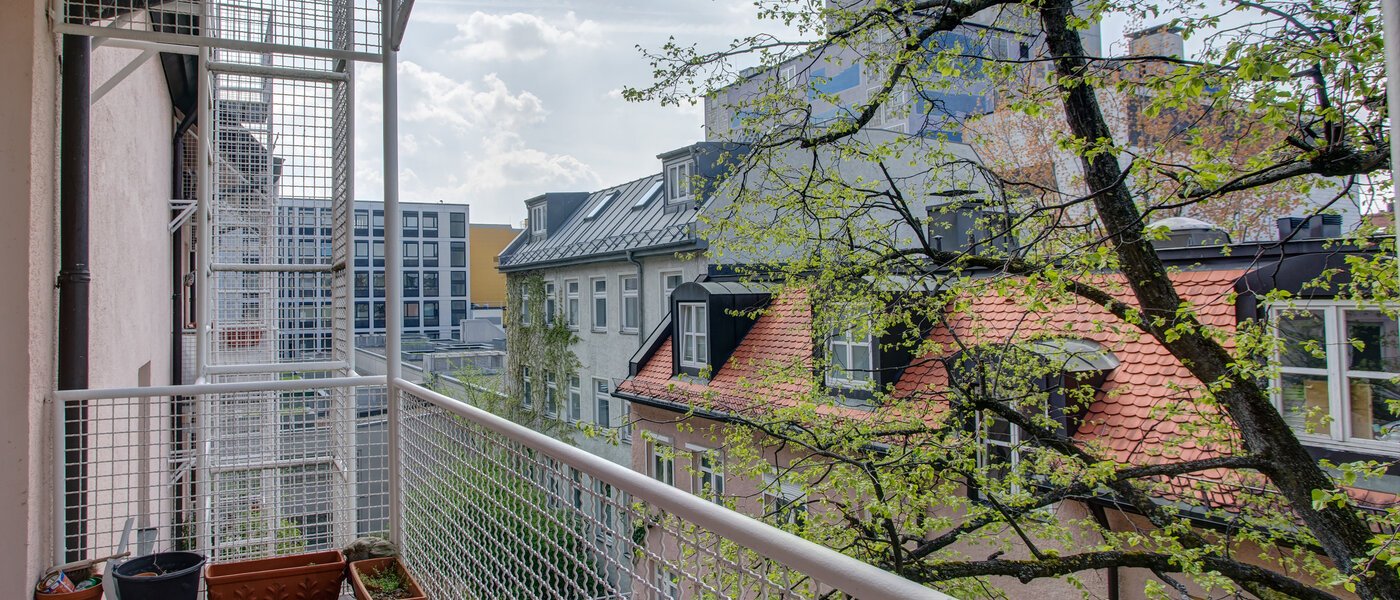 apartamento München Maxvorstadt - Universitätsviertel 03 balcón 6047