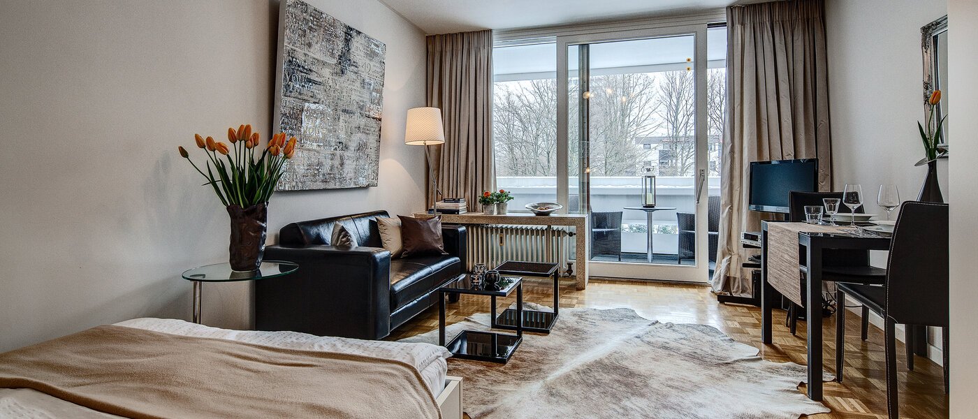 apartamento München Arabellapark 01 salón 6126