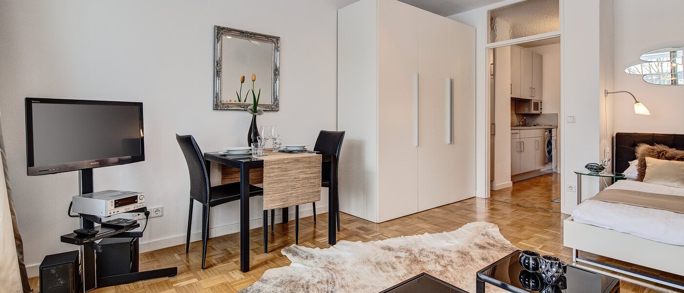 apartamento München Arabellapark 03 salón 6126