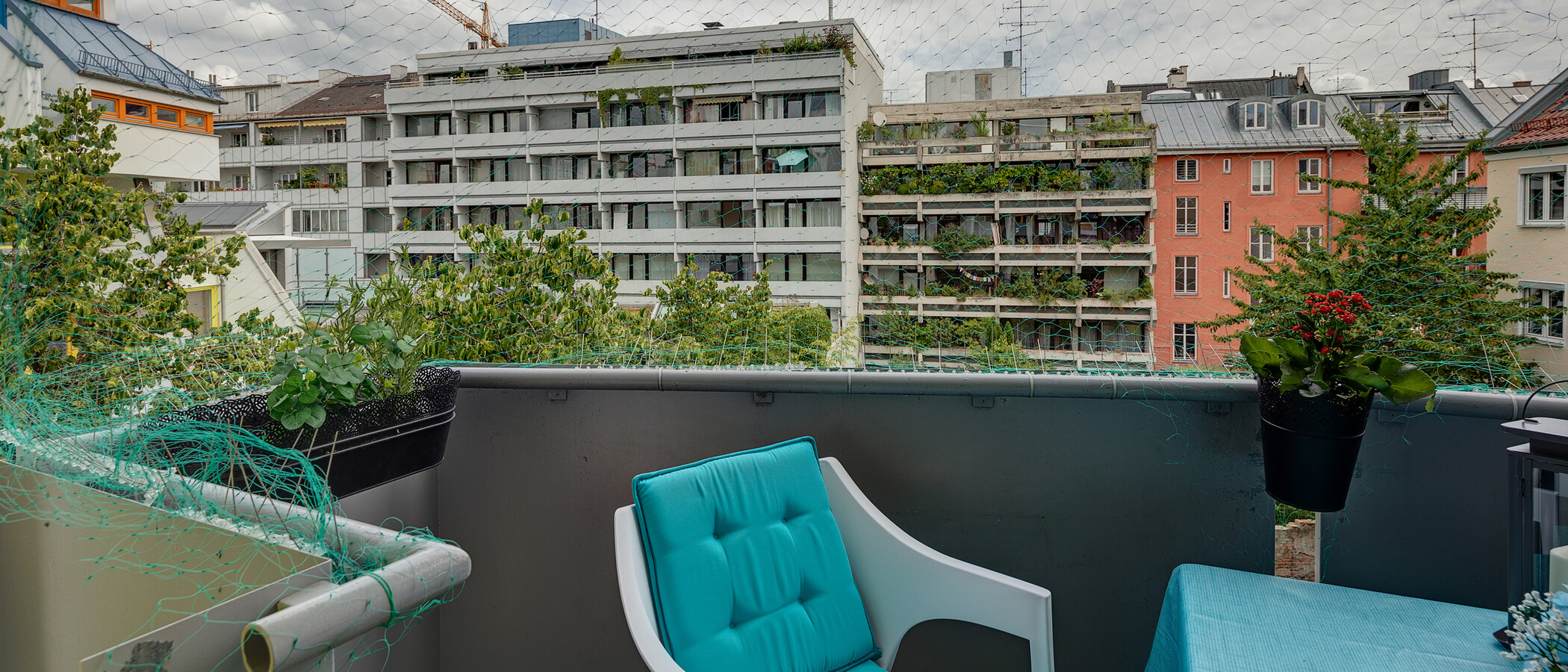 apartamento München Maxvorstadt - Amalienpassage 02 balcón 6136