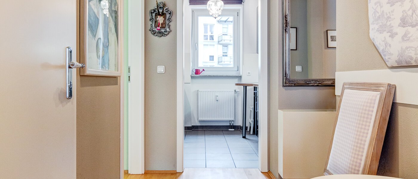 apartamento München Bogenhausen 02 pasillo 6185