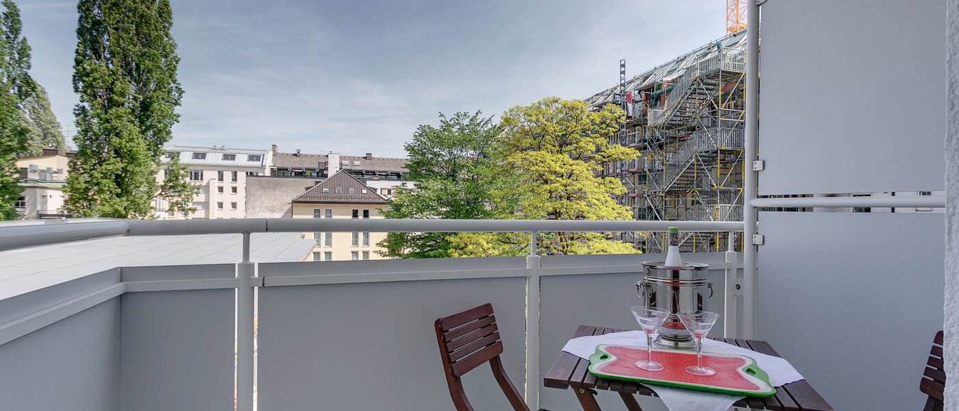 apartamento München Maxvorstadt - Universitätsviertel 01 balcón 6205