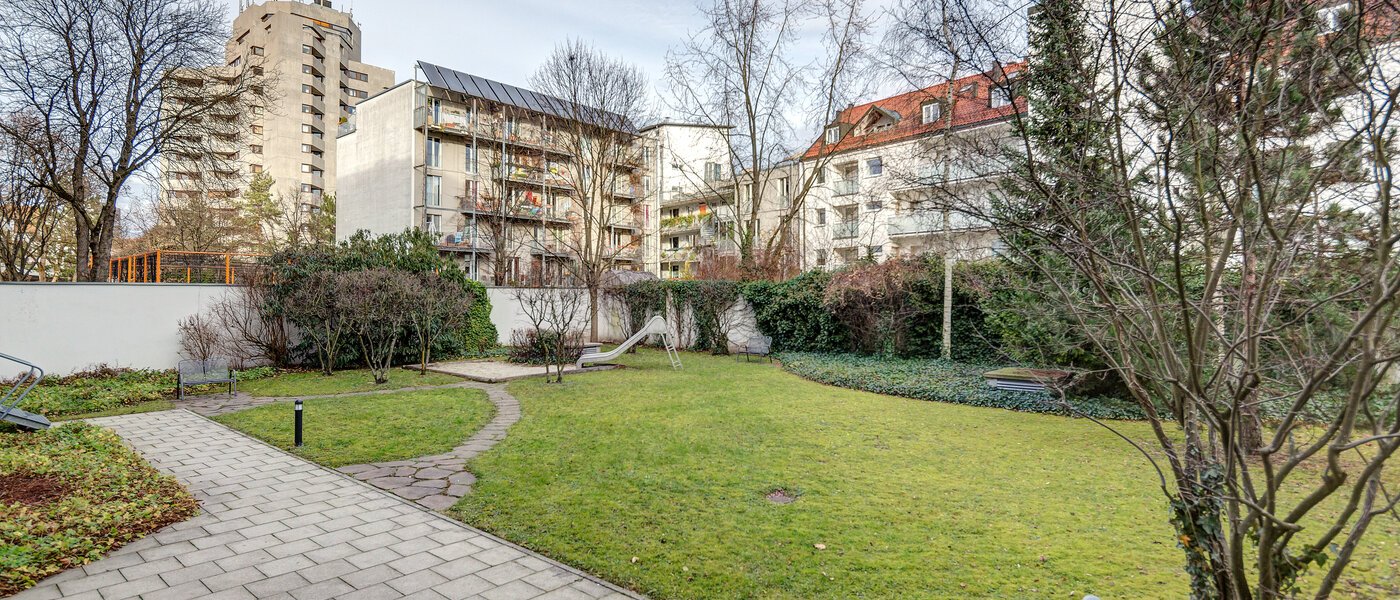 apartamento München Schwabing (rechts der Leopoldstraße) 01 jardín 6219