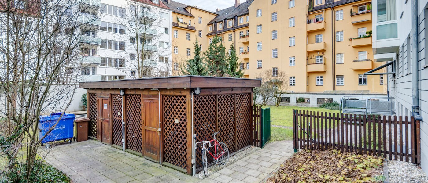 apartamento München Schwabing (rechts der Leopoldstraße) 02 jardín 6219
