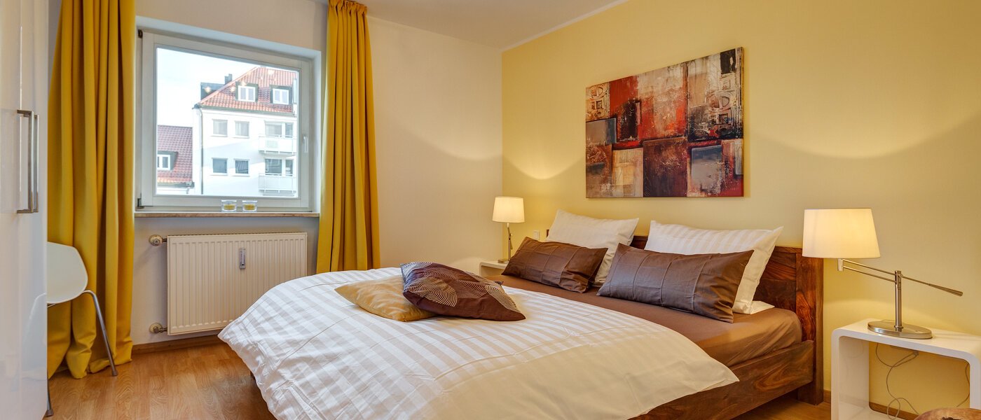 apartamento München Schwabing (rechts der Leopoldstraße) 01 dormitorio 6219