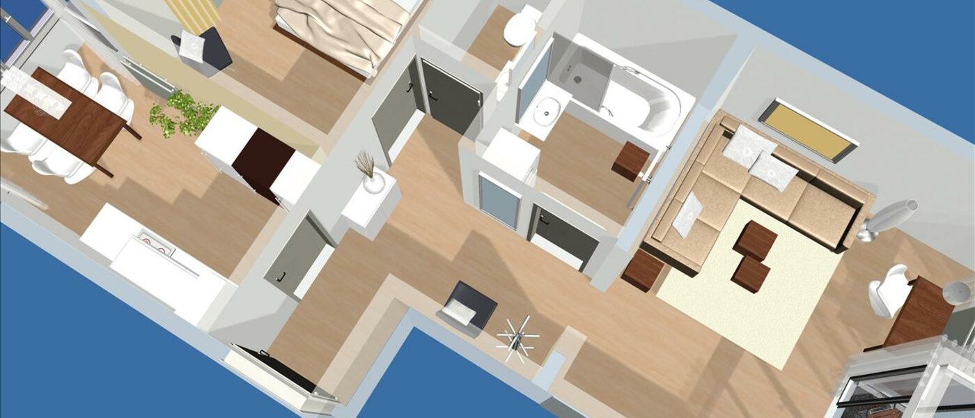 apartamento München Schwabing (rechts der Leopoldstraße) 01 plano 6219