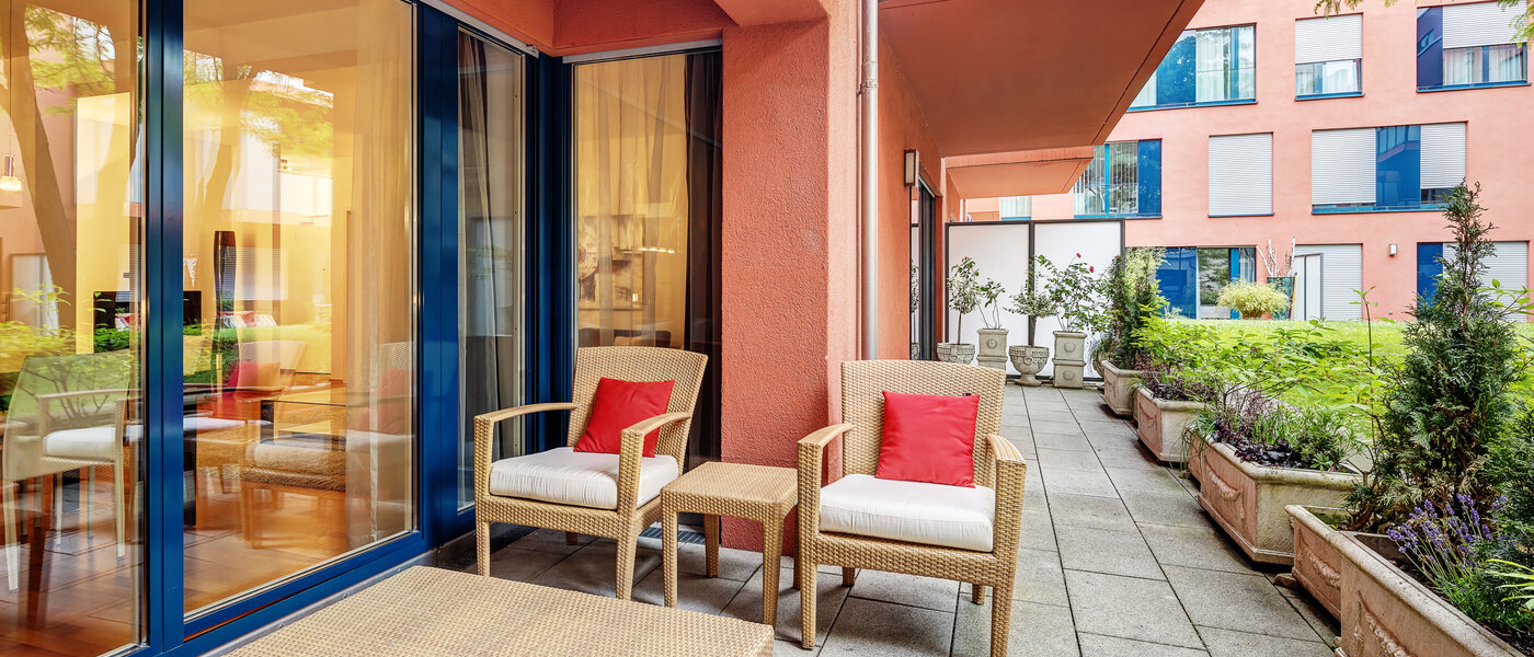 apartamento München Schwabing-Nord (zw. Leopoldstraße & Englischen Garten) 03 terraza 6300