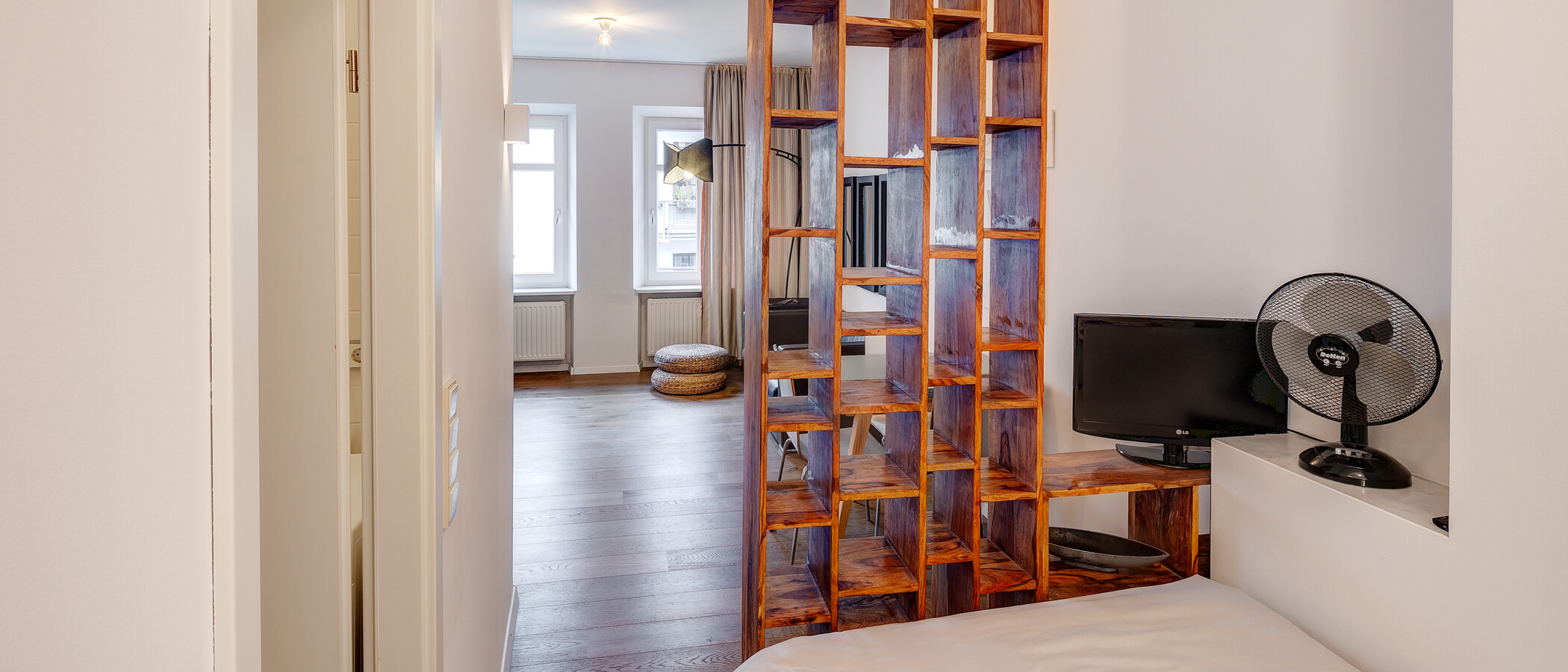 apartamento München Glockenbachviertel 02 zona de dormir 6366