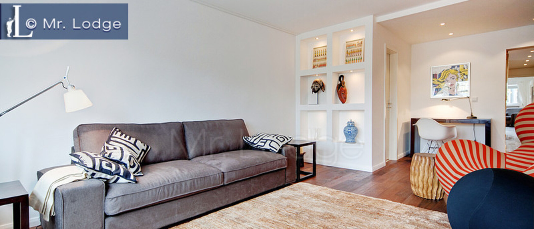 ático con terraza München Neuhausen 04 salón 6439