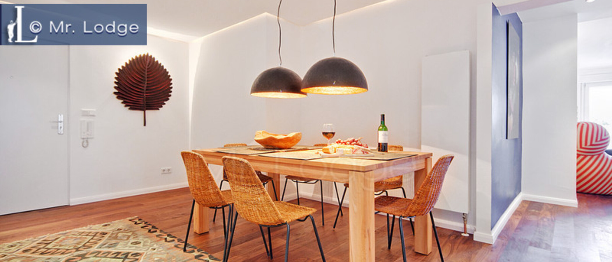 ático con terraza München Neuhausen 01 comedor 6439