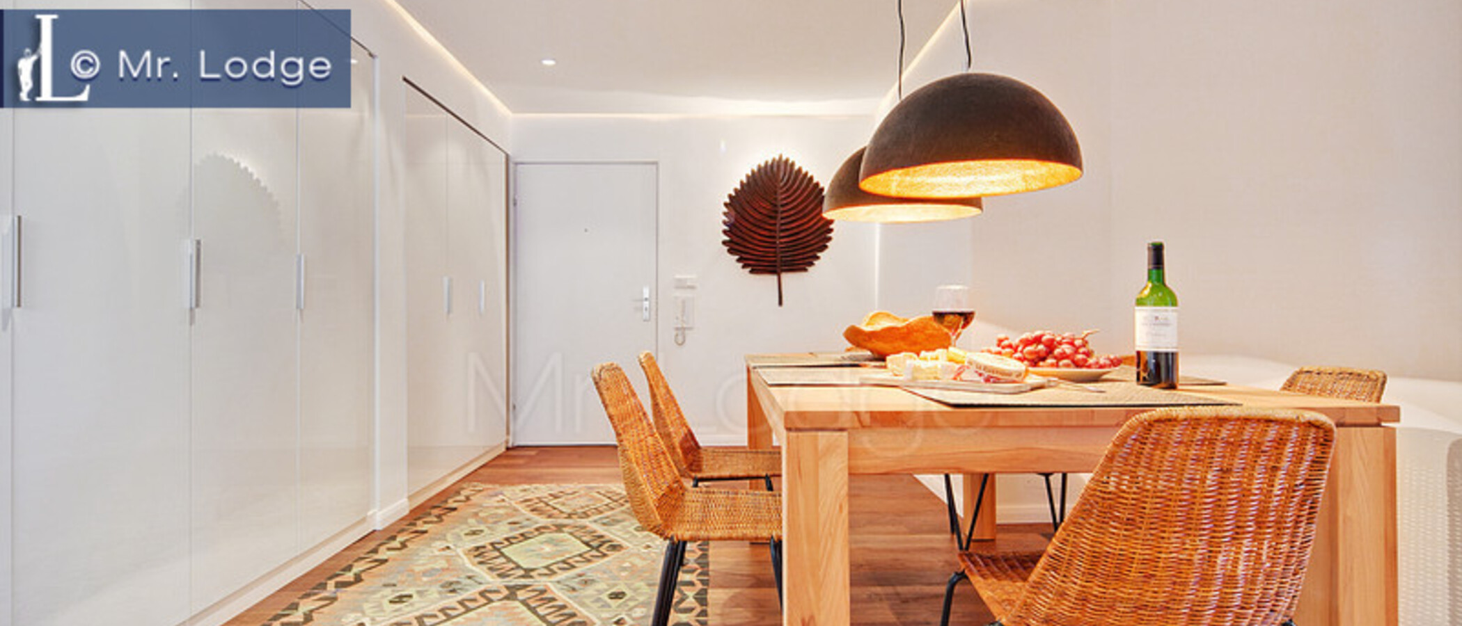 ático con terraza München Neuhausen 02 comedor 6439