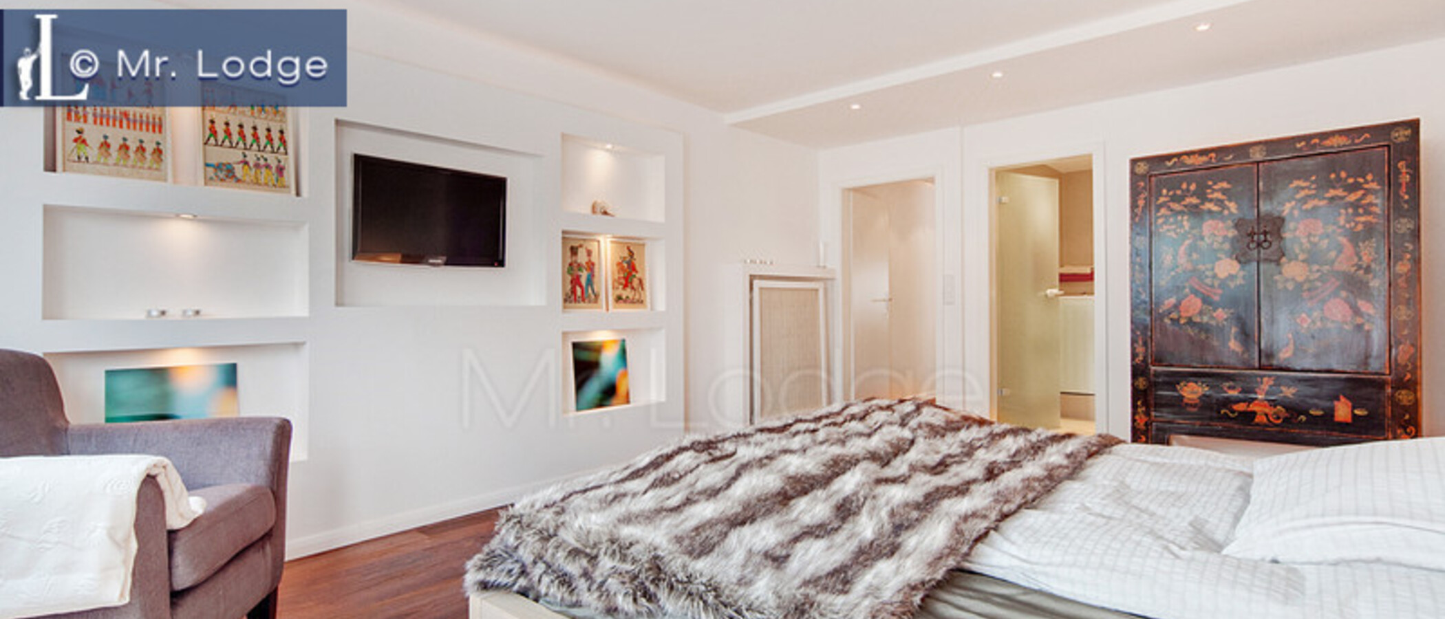 ático con terraza München Neuhausen 03 dormitorio 6439