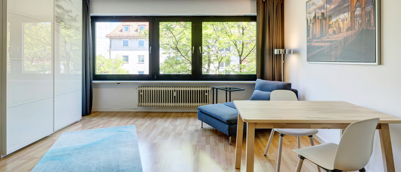 apartamento München Neuhausen 02 zona de día  6444