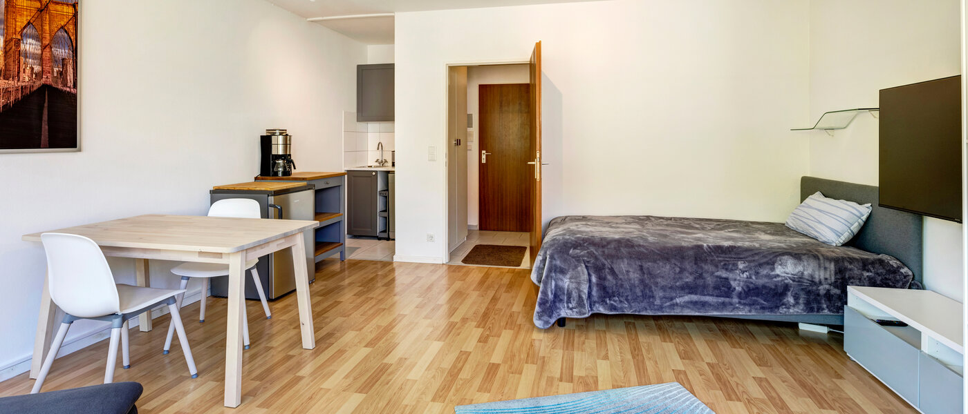apartamento München Neuhausen 04 zona de día  6444