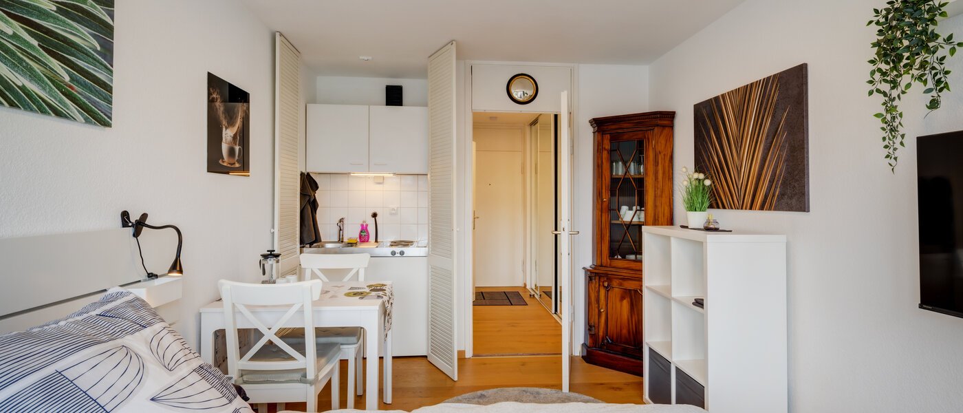 apartamento München Maxvorstadt - Universitätsviertel 02 zona de día  6456