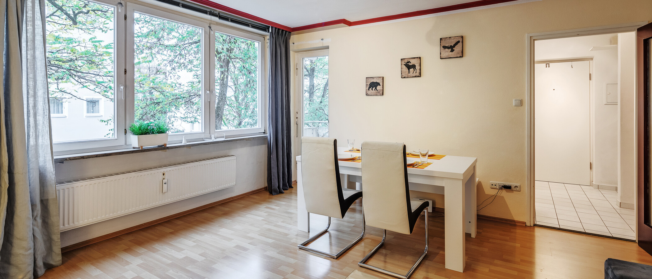 apartamento München Haidhausen 03 zona de día  6468
