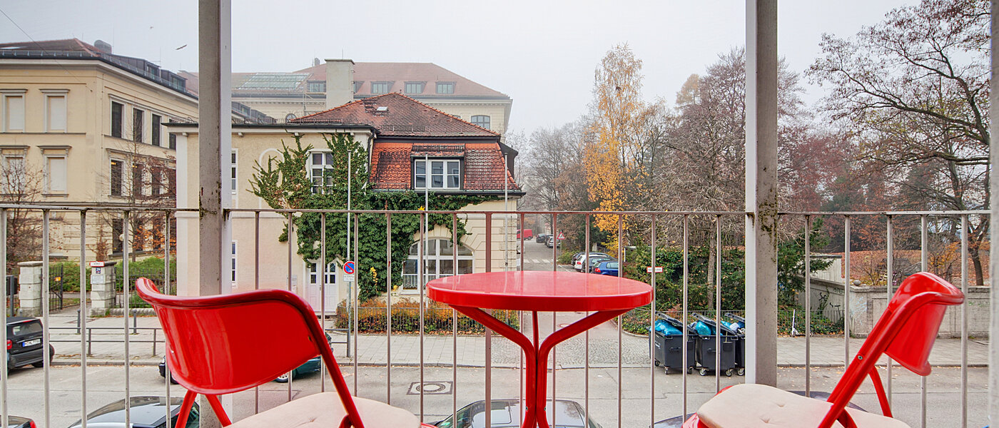 apartamento München Schwabing (links der Leopoldstraße) 01 balcón 6480