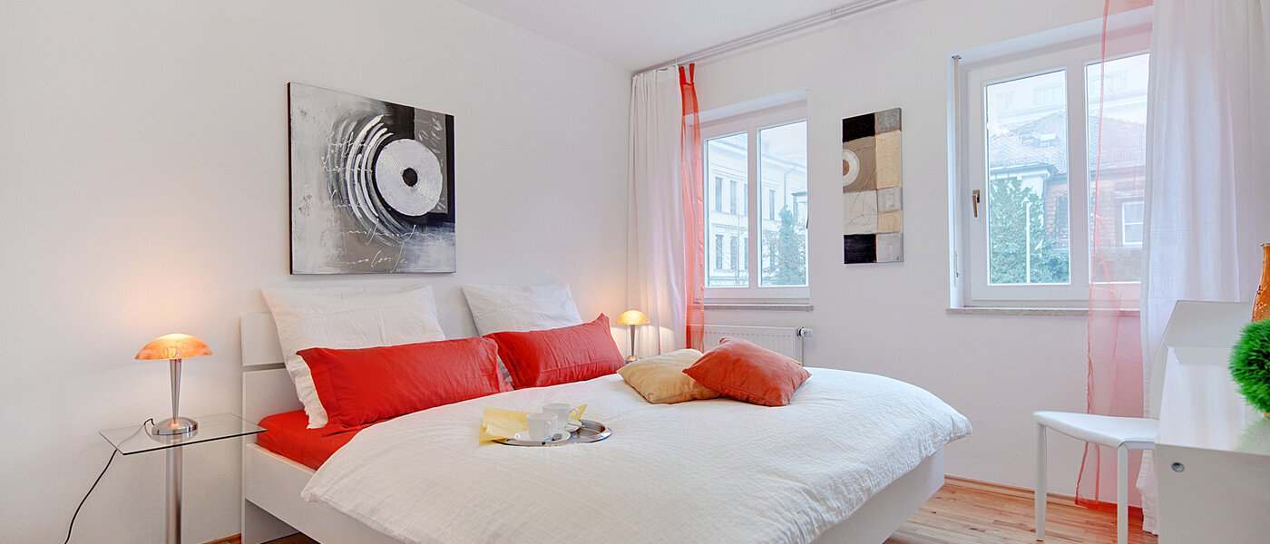 apartamento München Schwabing (links der Leopoldstraße) 01 dormitorio 6480