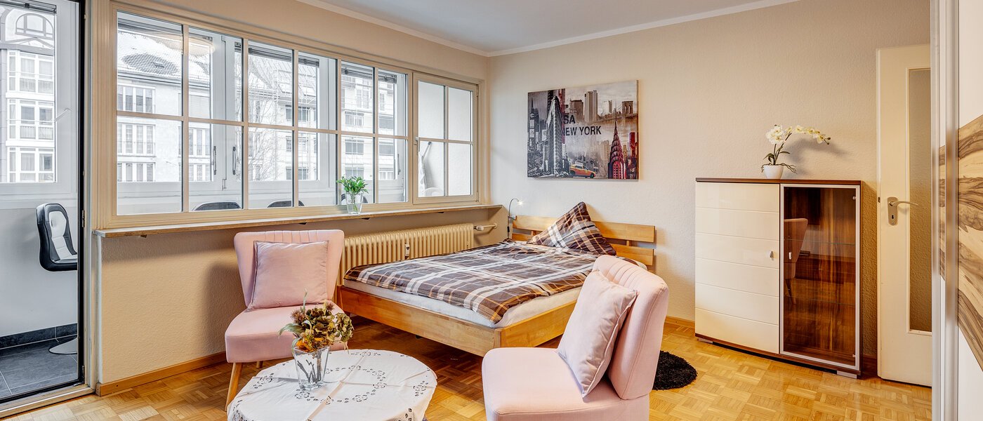 apartamento München Schwabing (links der Leopoldstraße) 01 zona de día  6491