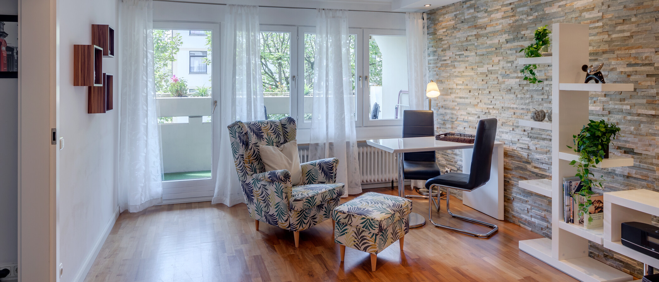 apartamento München Obersendling 02 zona de día  6506