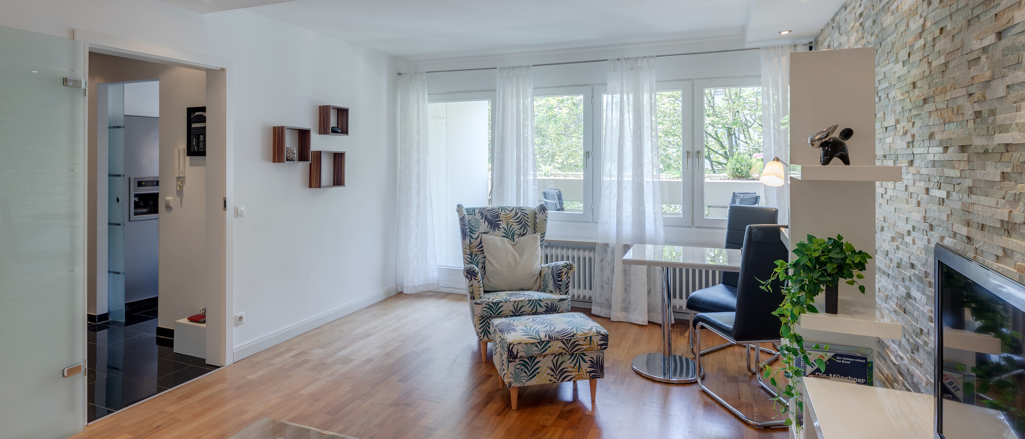 apartamento München Obersendling 03 zona de día  6506