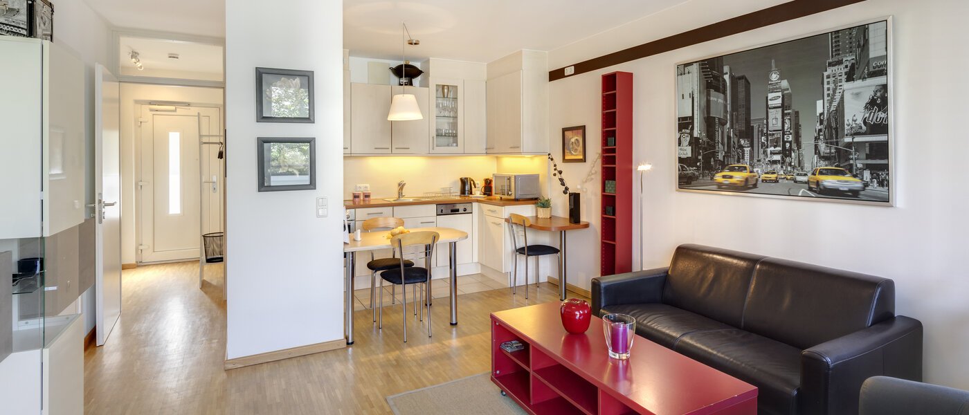 apartamento München Maxvorstadt 02 zona de día  6524