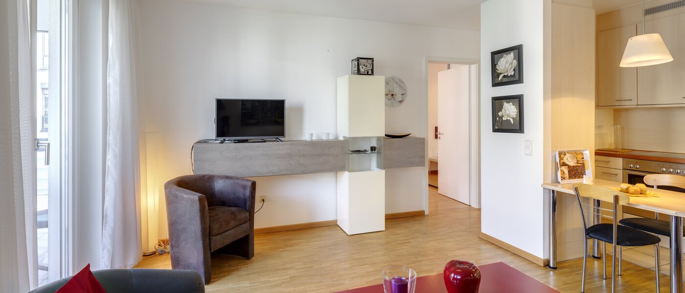 apartamento München Maxvorstadt 03 zona de día  6524