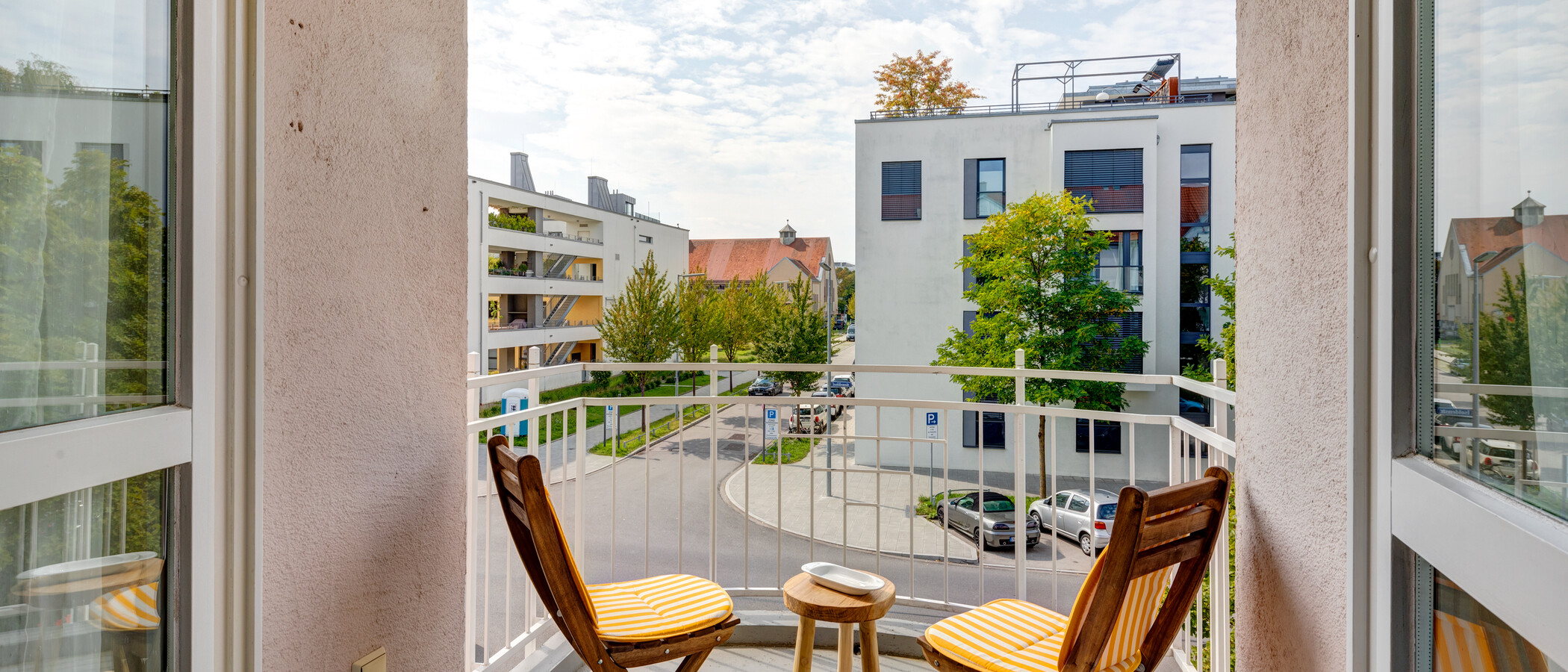 apartamento München Schwabing-Nord (zw. Belgrad- & Leopoldstraße) 01 balcón 6538