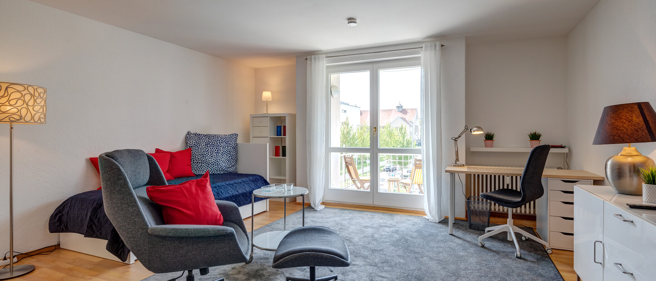 apartamento München Schwabing-Nord (zw. Belgrad- & Leopoldstraße) 01 zona de día  6538