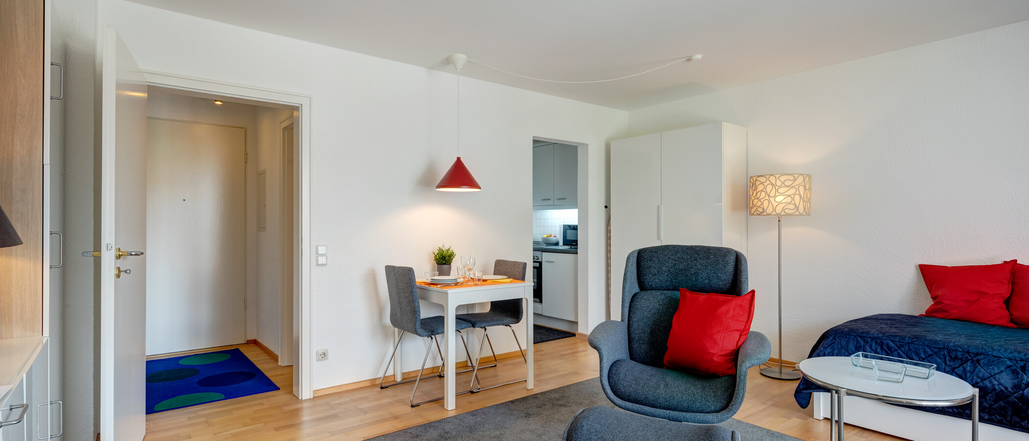 apartamento München Schwabing-Nord (zw. Belgrad- & Leopoldstraße) 04 zona de día  6538