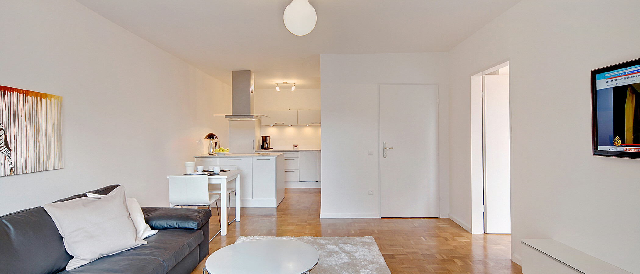 apartamento München Maxvorstadt 02 zona de día  6540