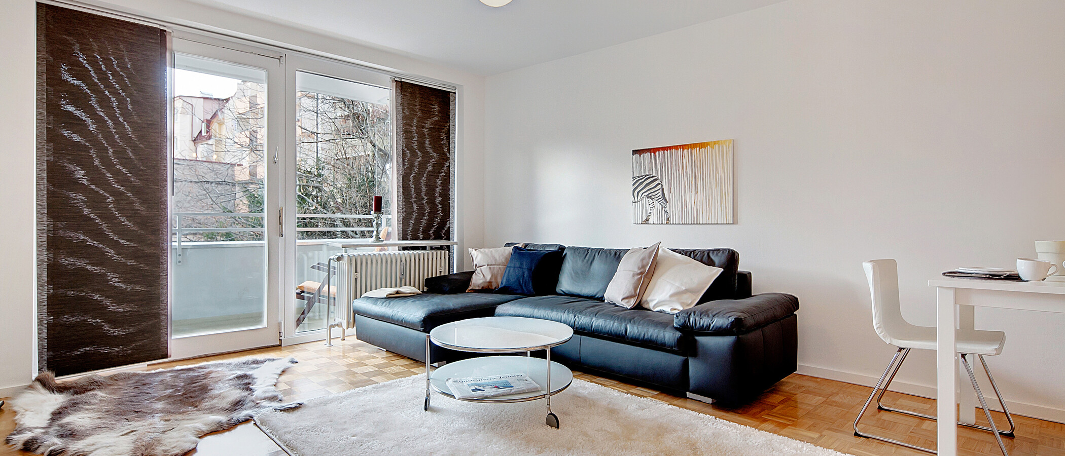 apartamento München Maxvorstadt 04 zona de día  6540