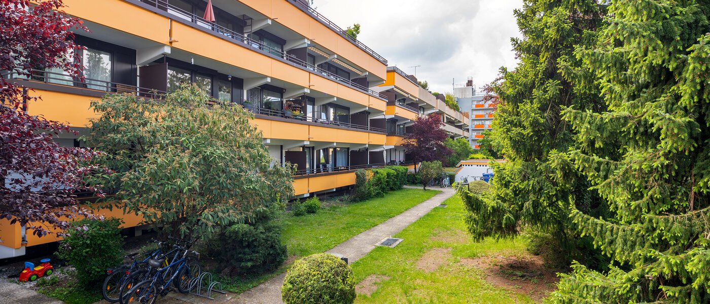 apartamento München Milbertshofen 01 jardín comunitario 6551