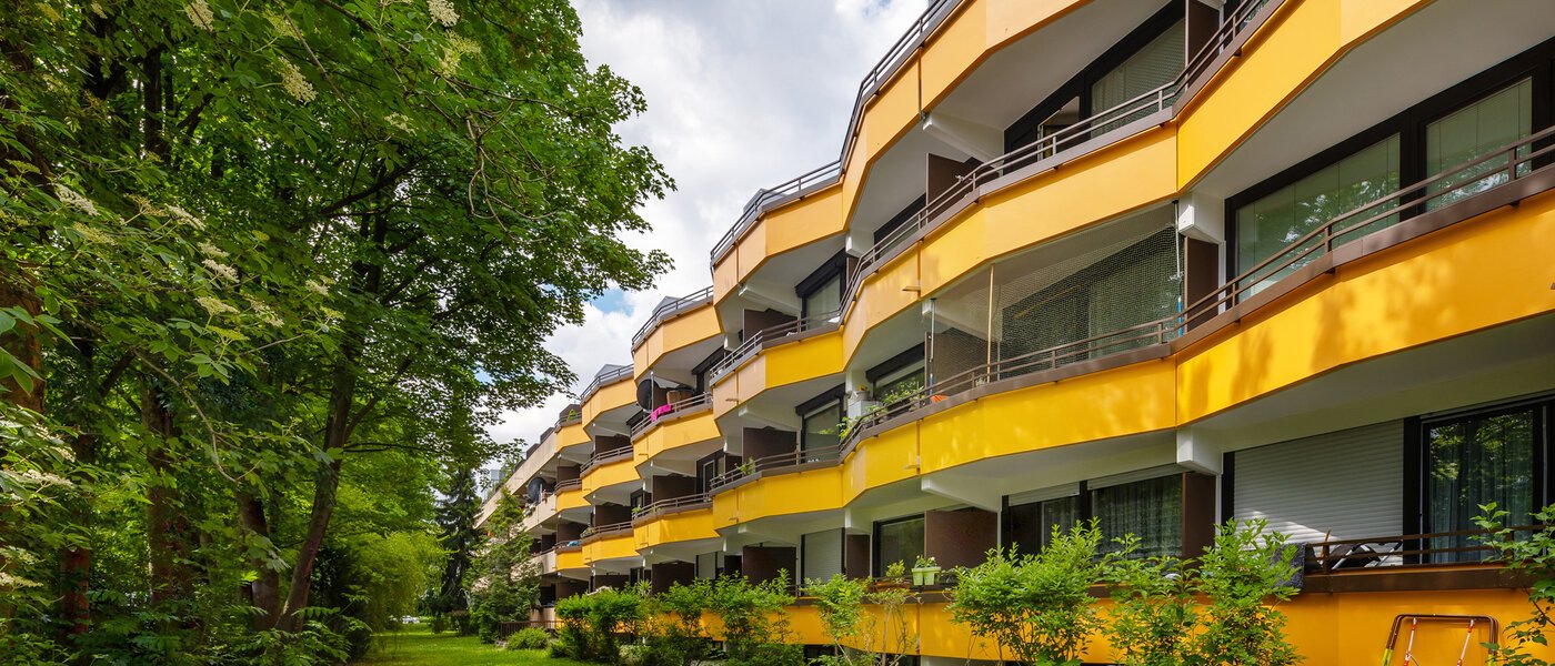 apartamento München Milbertshofen 02 jardín comunitario 6551