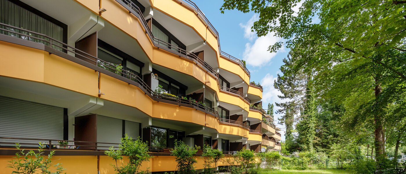 apartamento München Milbertshofen 03 jardín comunitario 6551