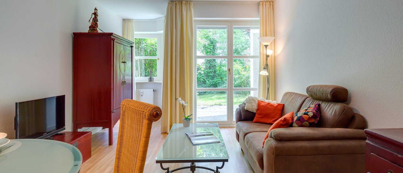 piso con jardín München Neuhausen 02 salón 6555