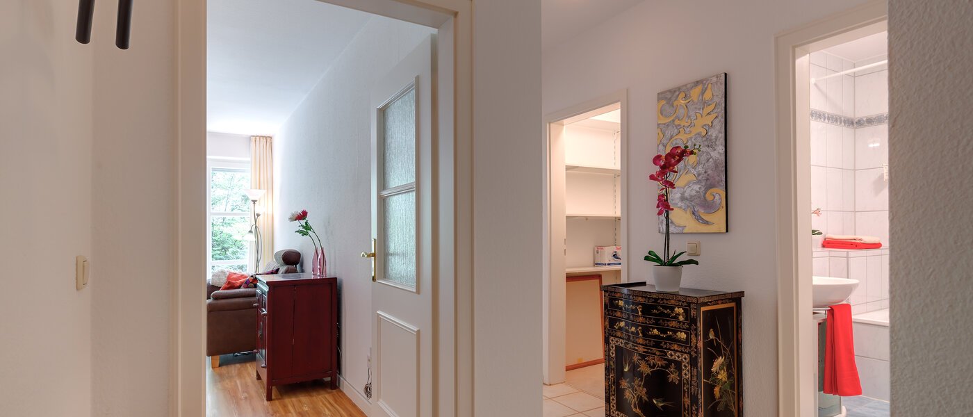 piso con jardín München Neuhausen 01 pasillo 6555