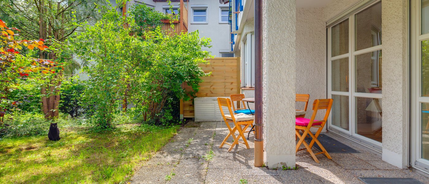 piso con jardín München Neuhausen 02 terraza 6555