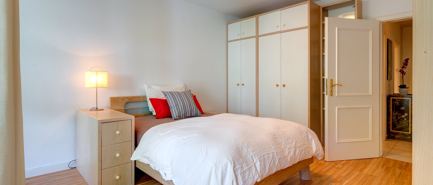 piso con jardín München Neuhausen 05 dormitorio 6555