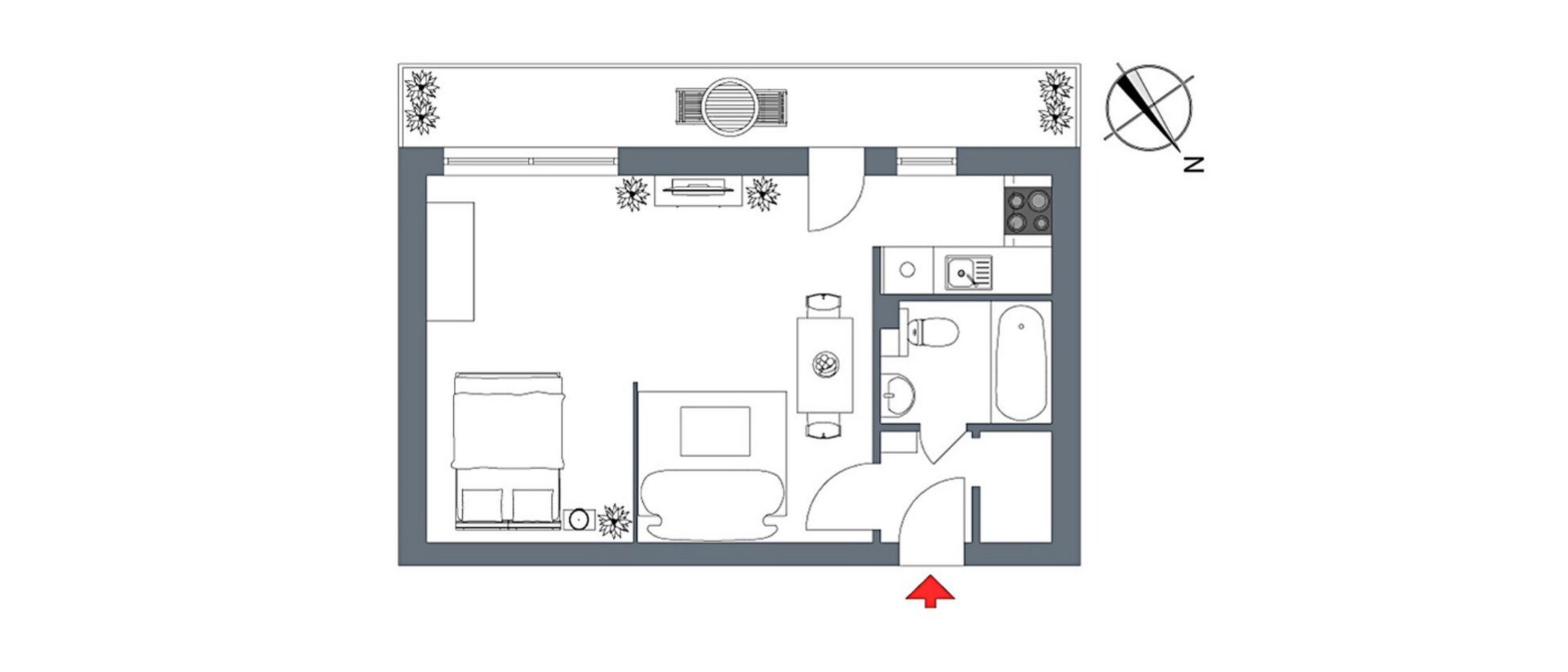 apartamento München Schwabing 01 plano 6560