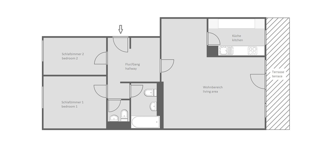apartamento München Arabellapark 01 plano 6561