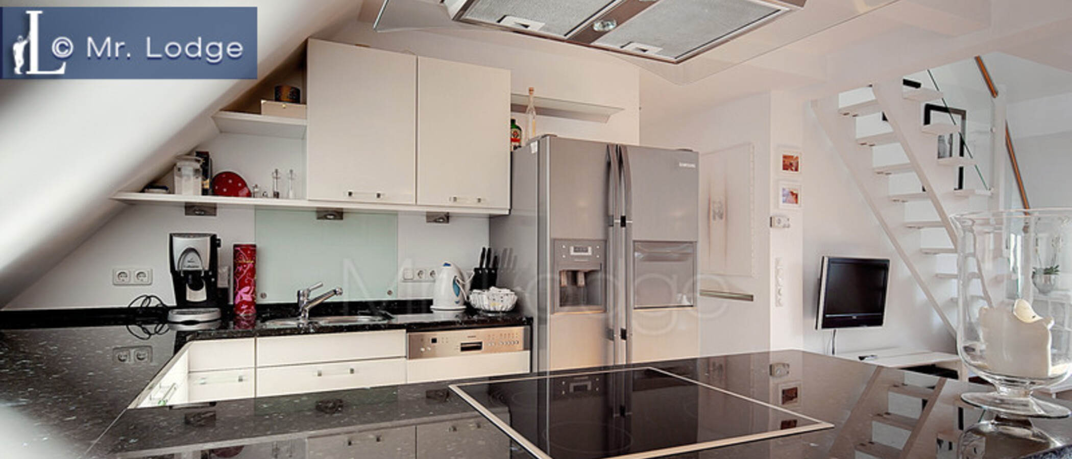piso con galería München Lehel 02 cocina 6601