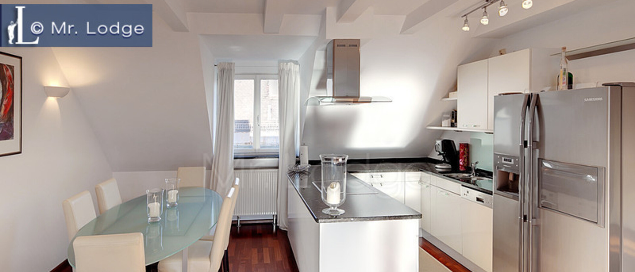 piso con galería München Lehel 03 cocina 6601