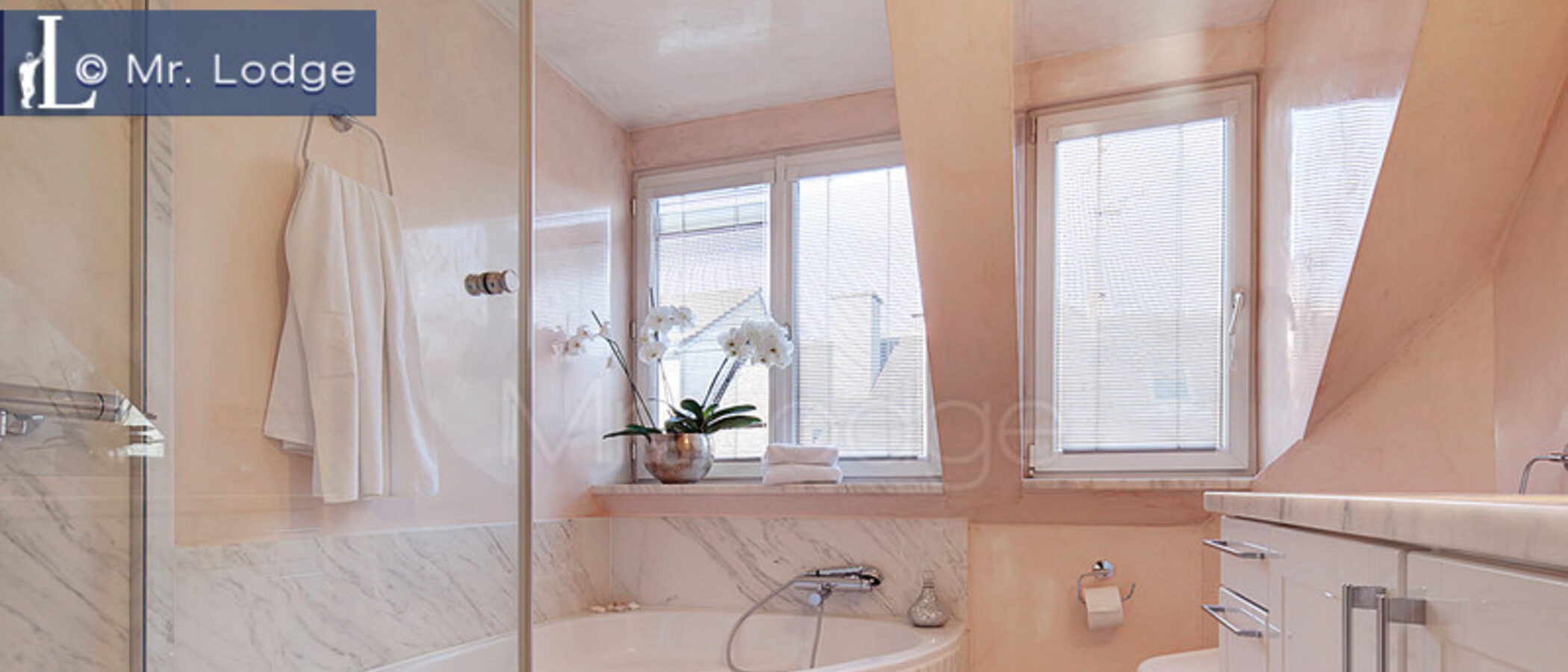 piso con galería München Lehel 01 baño 6601