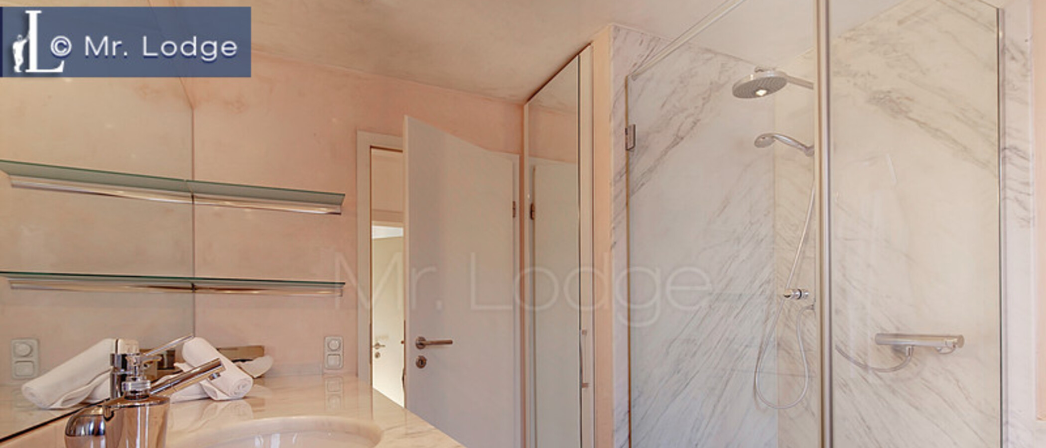 piso con galería München Lehel 04 baño 6601