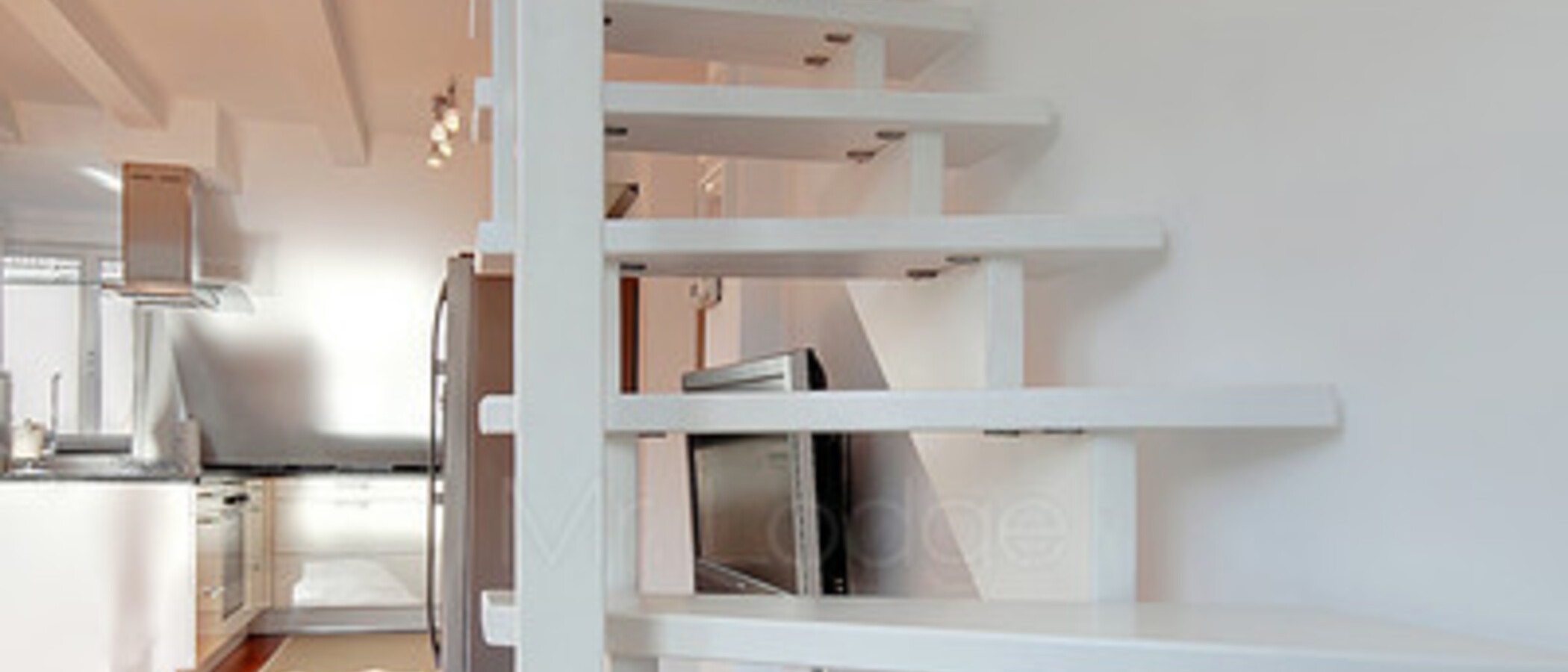 piso con galería München Lehel 01 pasillo 6601