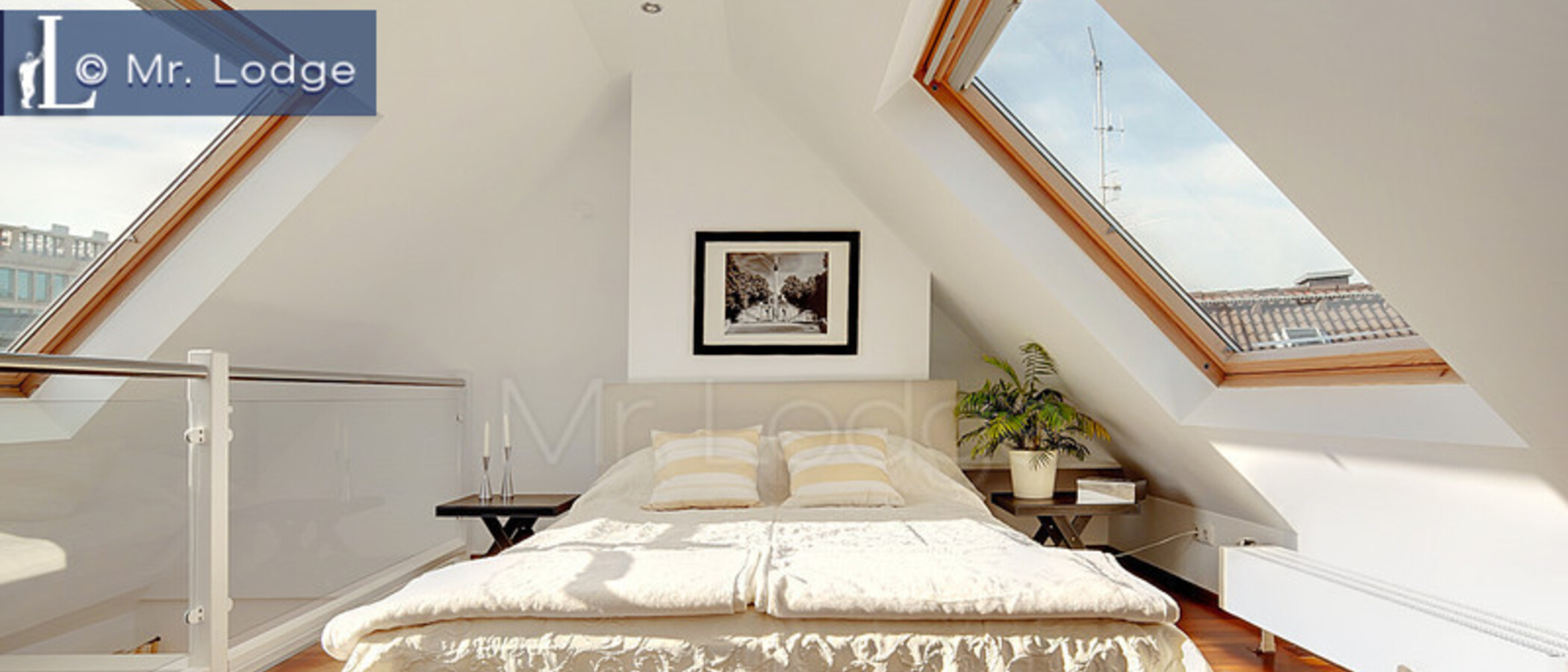 piso con galería München Lehel 01 dormitorio 6601